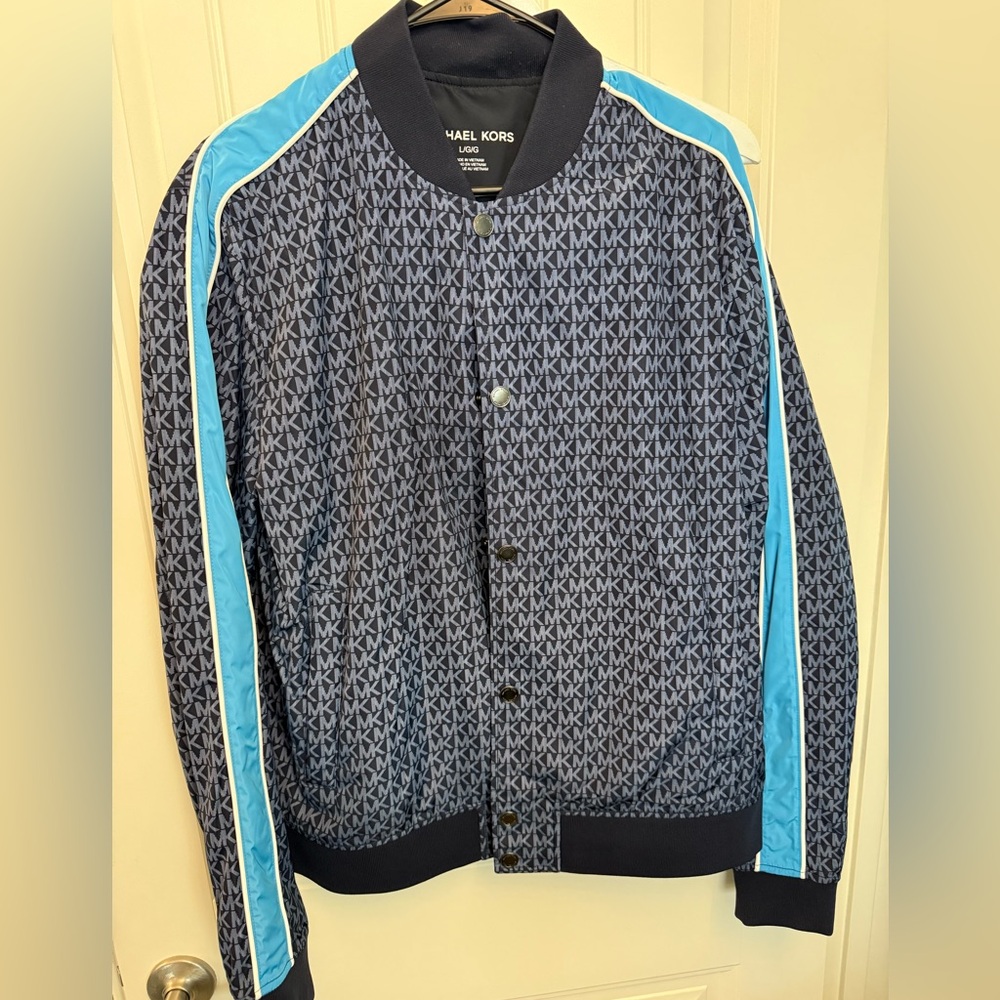 Men’s Navy Blue Michael Kors Jacket Size Large